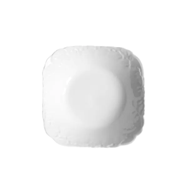 Salaterka kwadratowa 24 cm Ćmielów - Rococo 0001