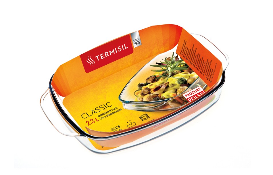 Brytfanna żaroodporna 2,3l - Termisil Classic