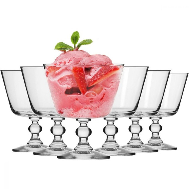 FIESTA Pucharki do deserów 380 ml|komplet 6 sztuk