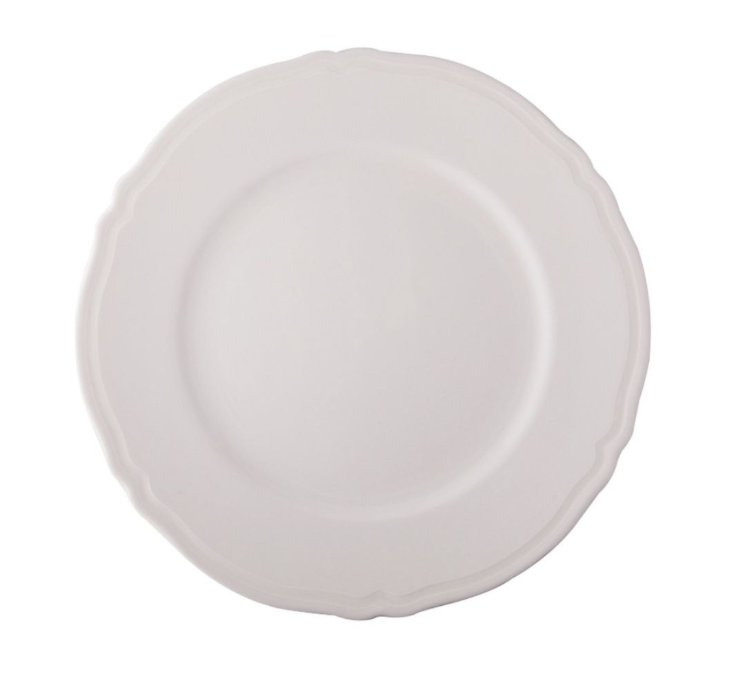 Talerz płytki Castel 26,5 cm Bogucice - Gino Cream 1229 ecru
