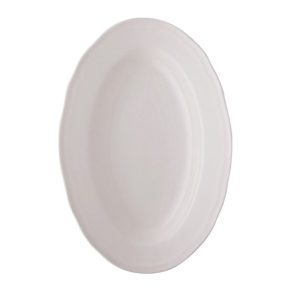 Półmisek owalny Castel 24 cm - Bogucice - Gino Cream 1229 ecru