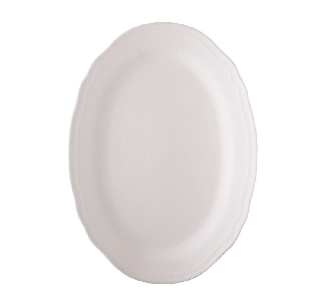 Półmisek owalny Castel 29 cm Bogucice - Gino Cream 1229 ecru