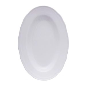 Półmisek owalny Alba 24 cm Bogucice - Gino White 1228
