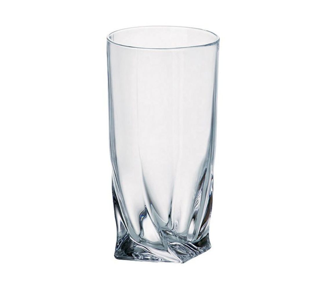 Szklanki long drink 350 ml (6 szt.) Bohemia - Quadro - obrazek 2