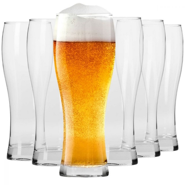 CHILL Szklanka do piwa 500 ml |komplet 6
