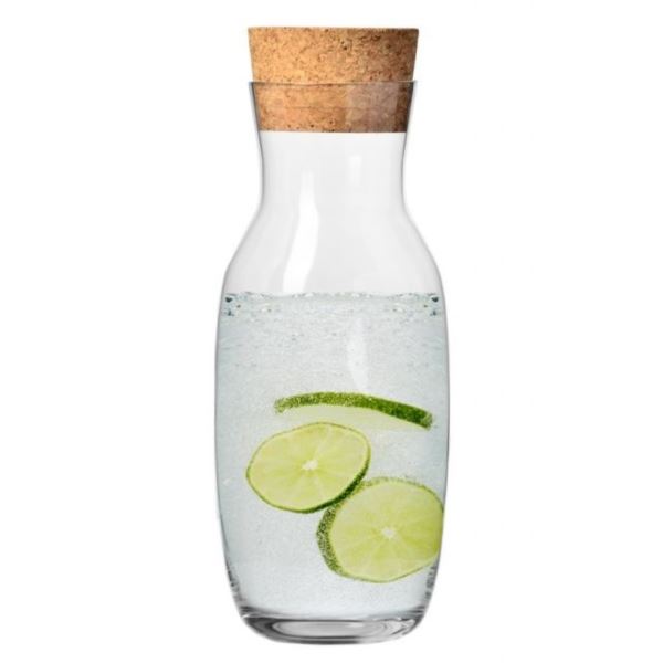 Karafka z korkiem naturalnym 1000ml PURE
