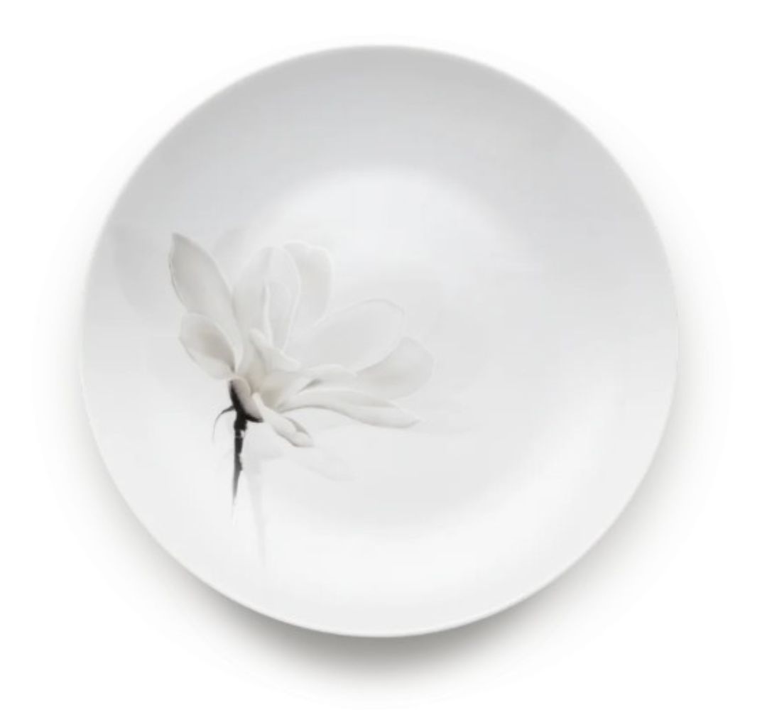 Talerz płytki 20,5 cm Lubiana - Boss Magnolia