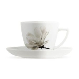 Filiżanka ze spodkiem 350 ml / 17,5 cm Lubiana - Beata Dorota Magnolia