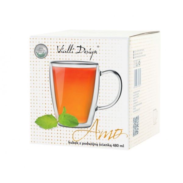 AMO 5851 Kubek z podwójną ścianką 480ml