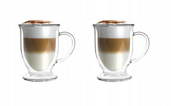 AMO 6421 Komplet 2 szklanek do latte 250ml