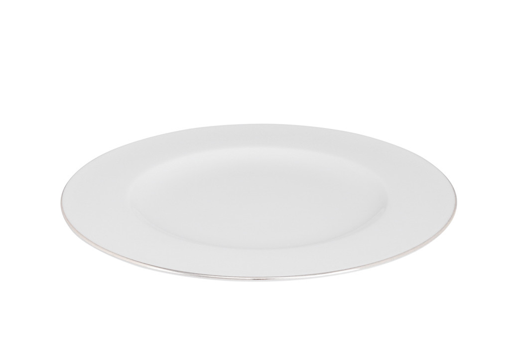 Talerz płytki 16cm Karolina Planet platynowy