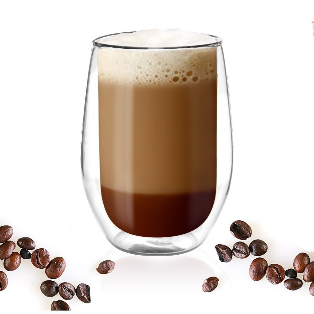 Szklanka z podwójną ścianką 400 ml Vialli Design - Amo