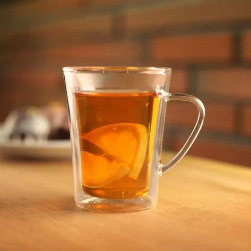 Szklanka żaroodporna z podwójną ścianką 250 ml Vialli Design - Amo