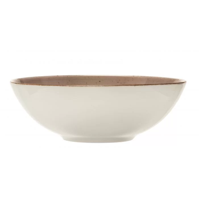 Salaterka 21 cm Lubiana Ręcznie Malowana Brąz