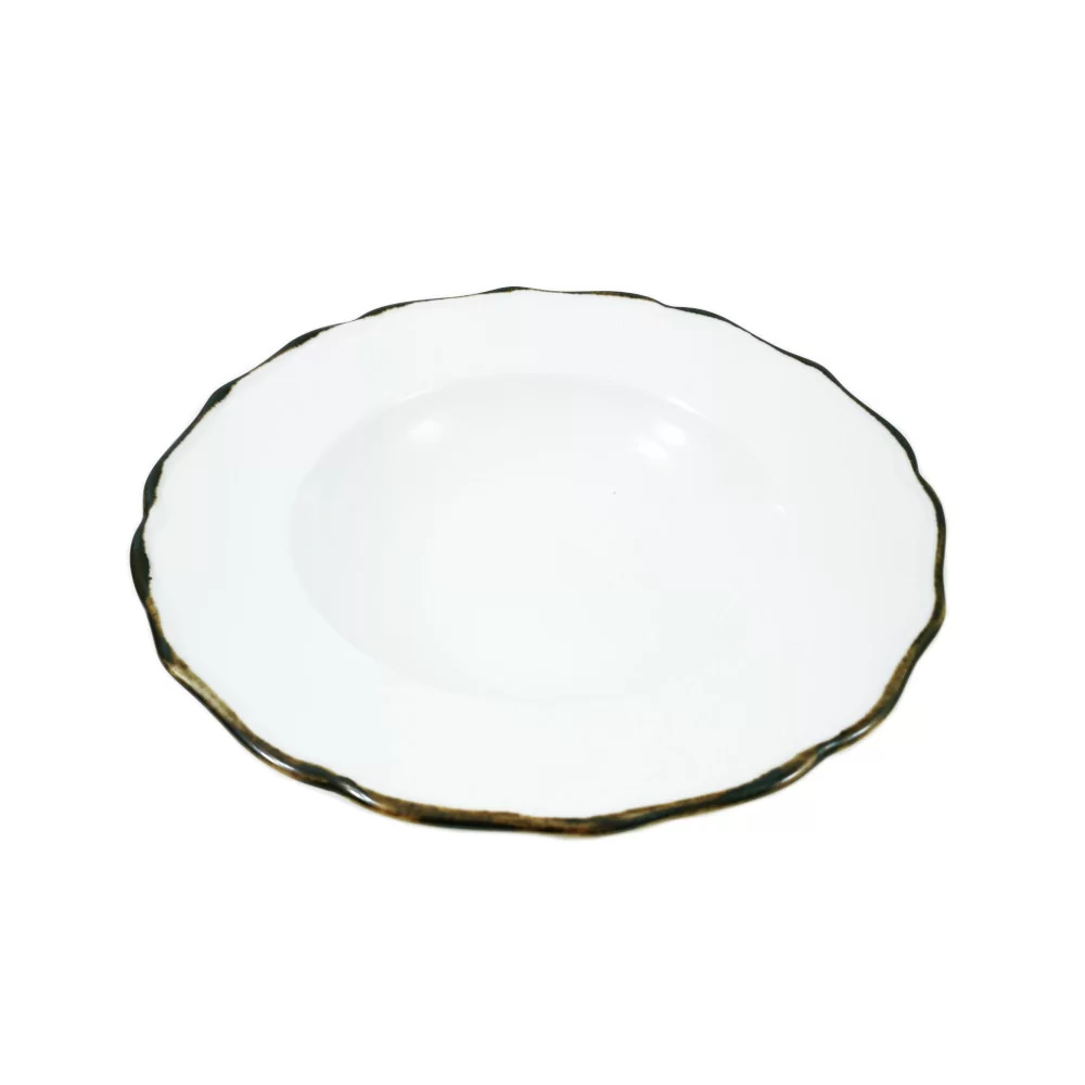 Talerz głęboki 23 cm Bogucice - Alumina River Metal 1025