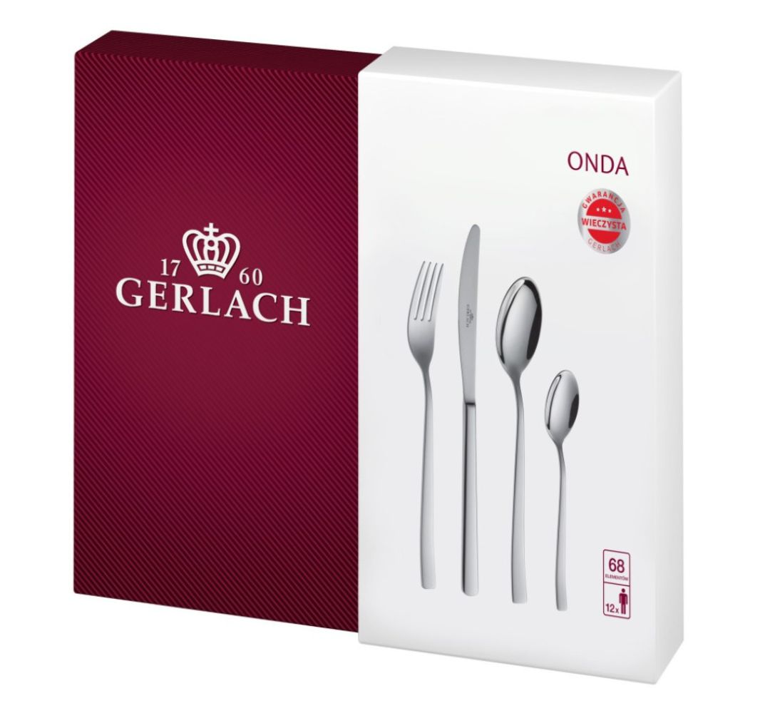 Komplet sztućców na 12 osób (68 el.) Gerlach - Onda - obrazek 2