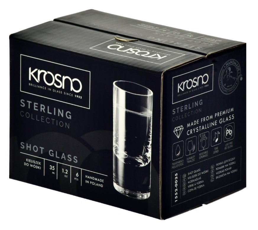 Kieliszek do wódki 35 ml (1 szt.) Krosno - Sterling
