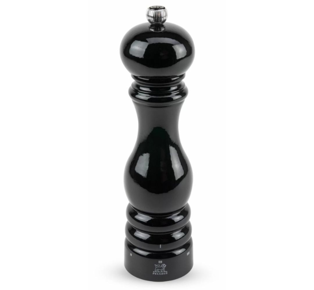 Młynek do pieprzu czarny połysk 22 cm Paris - Peugeot