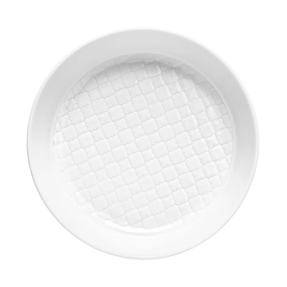 Talerz głęboki 20 cm Lubiana - MARRAKESZ biały