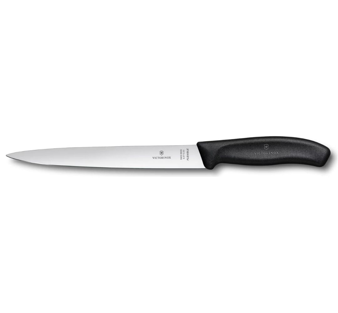 Nóż do filetowania czarny 20 cm Victorinox - Swiss Classic