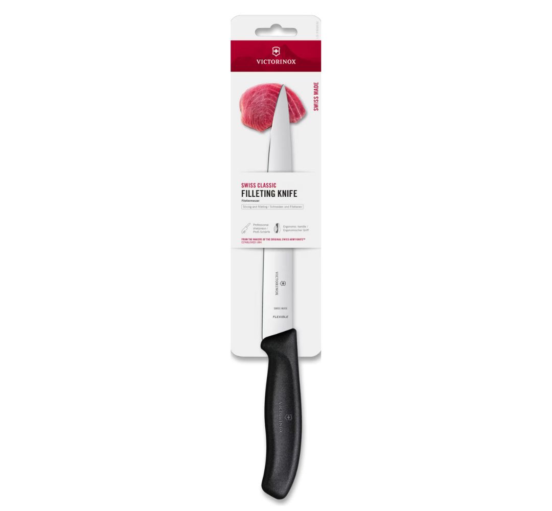 Nóż do filetowania czarny 20 cm Victorinox - Swiss Classic - obrazek 2