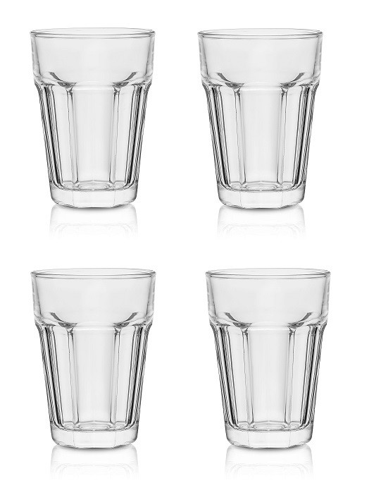 Szklanki do napojów 395 ml ALVA |Komplet 4 szt.
