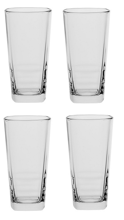 Komplet szklanek long 370ml/4szt - Trend Glass Arne