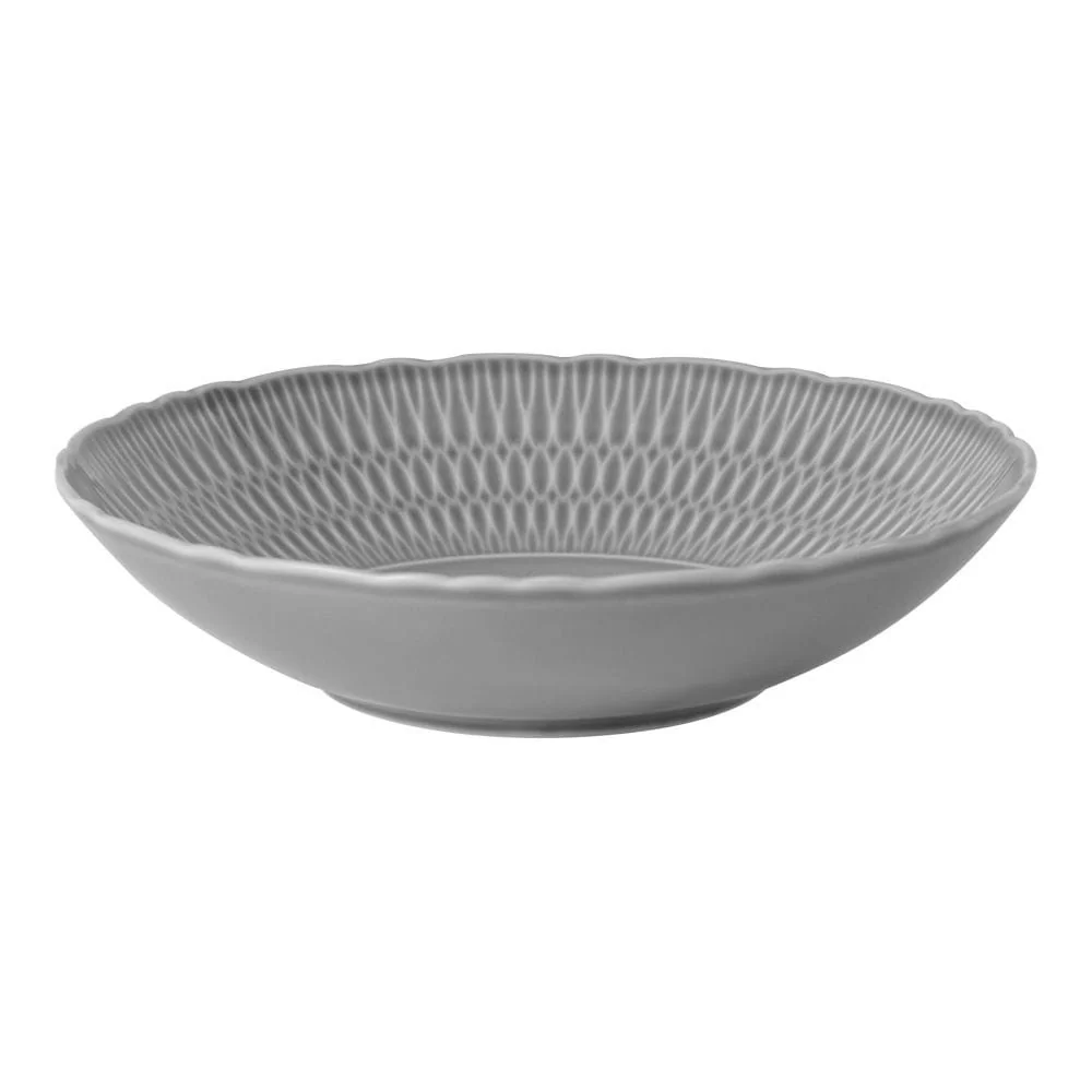 Talerz głęboki 22 cm Ćmielów - Sofia LB01 Szary