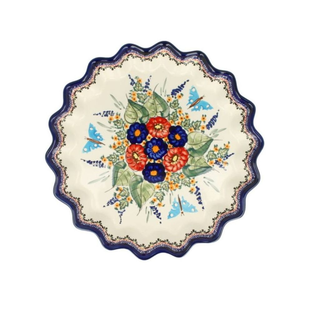 Forma do zapiekania 26,4 cm dek. 149art - Bolesławiec - obrazek 2