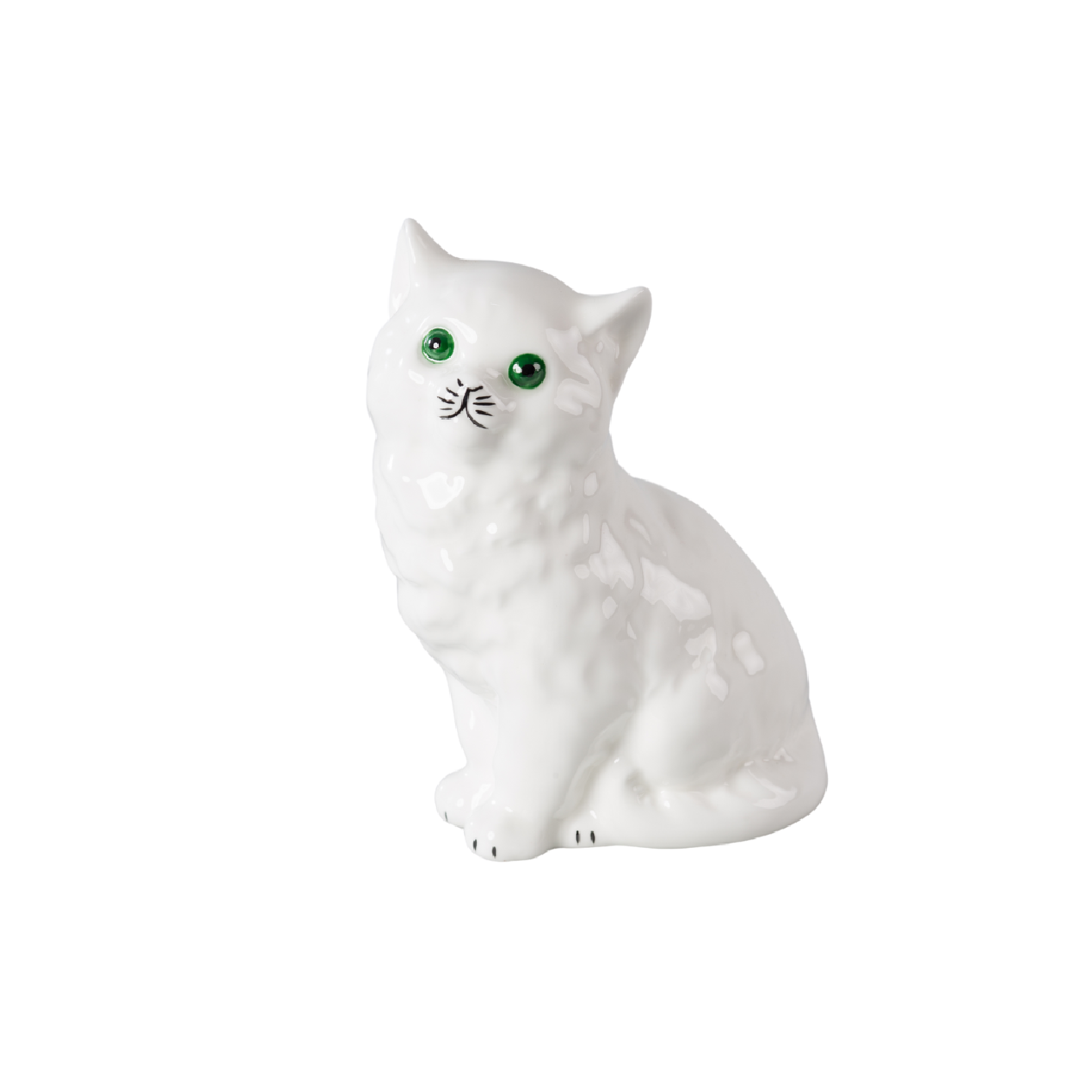 As Ćmielów - Figurka Porcelanowa Kotek Zamyślony 157