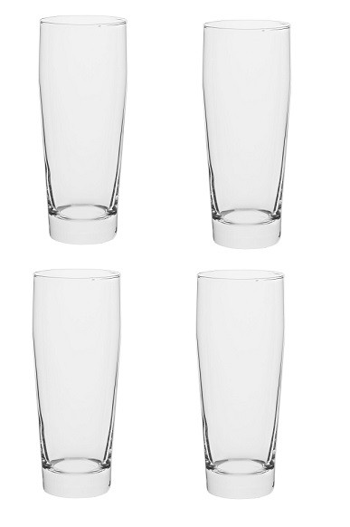 Szklanki do piwa 510 ml WILLY | Komplet 4 szt.