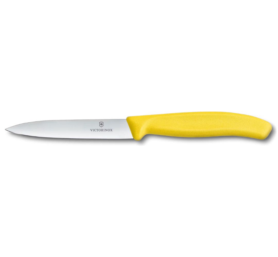 Nóż żółty 10 cm Victorinox - Swiss Classic