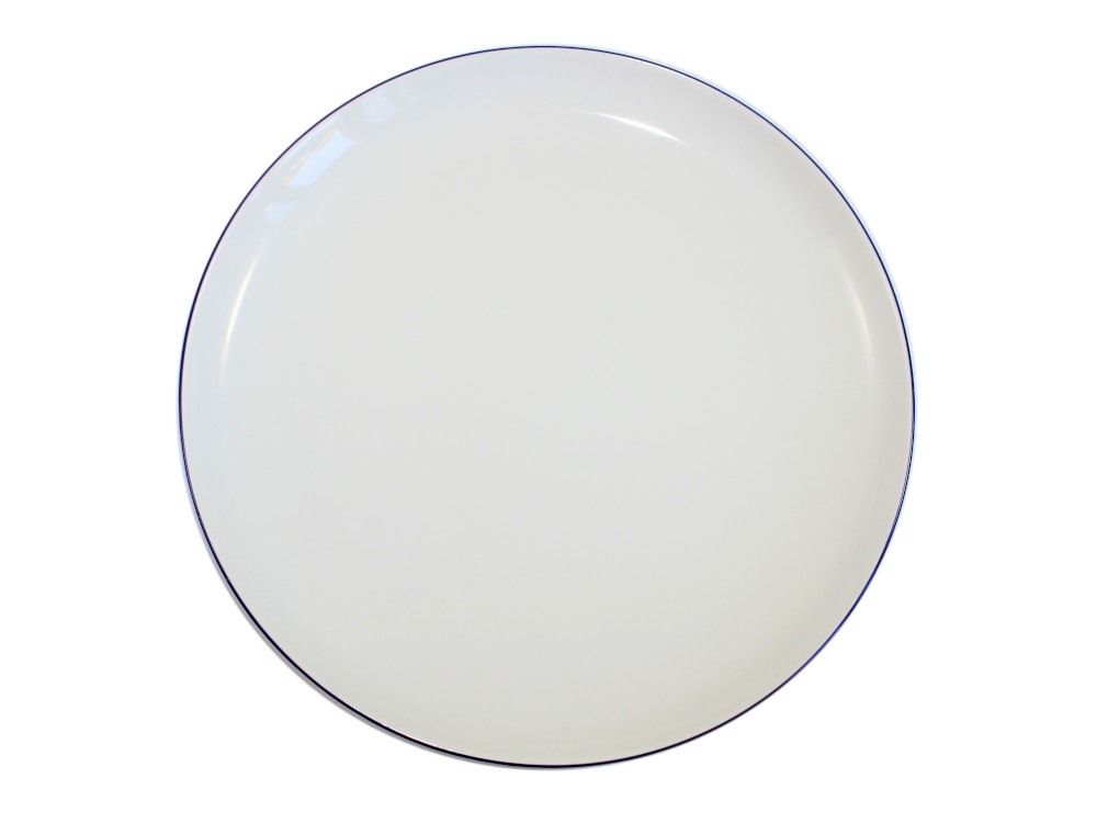 Komplet talerzy na 6 osób (18 el.) Bogucice - Base Blue 1235