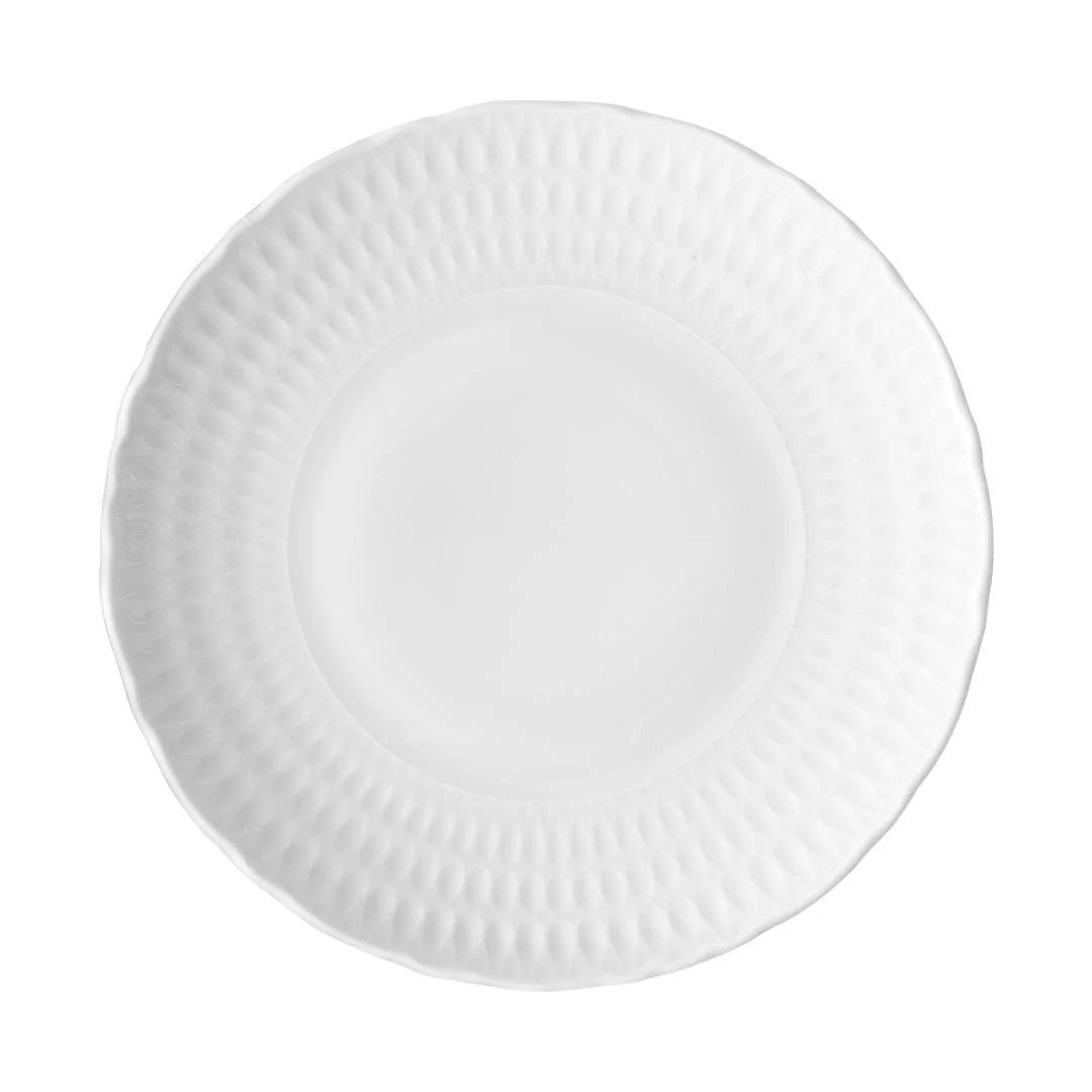 Talerz płytki 21 cm Ćmielów - Sofia Biała 0001