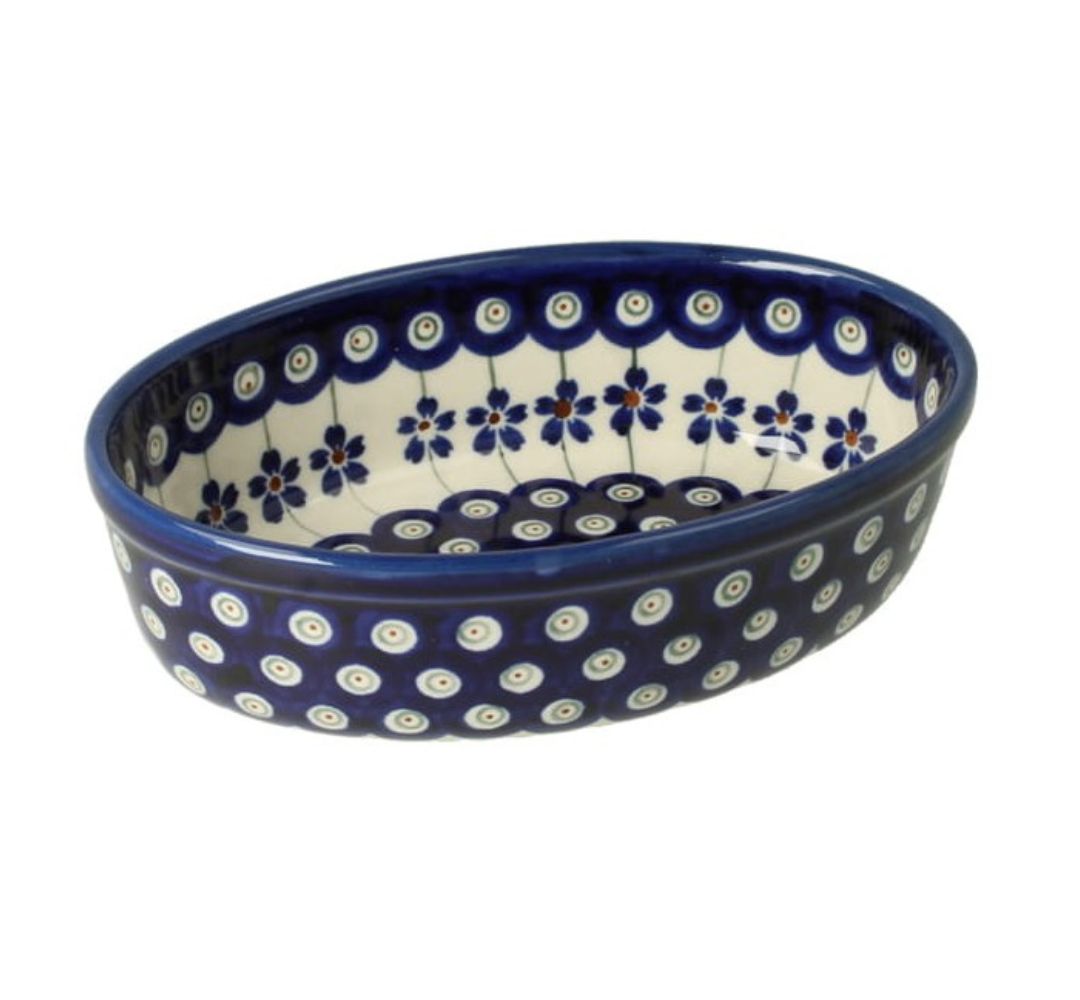 Półmisek 16 cm dek. 166a - Bolesławiec - obrazek 3