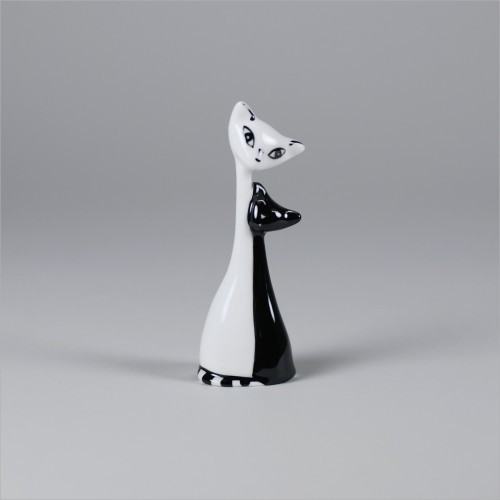As Ćmielów - Figurka Porcelanowa Kotek i Mama 165