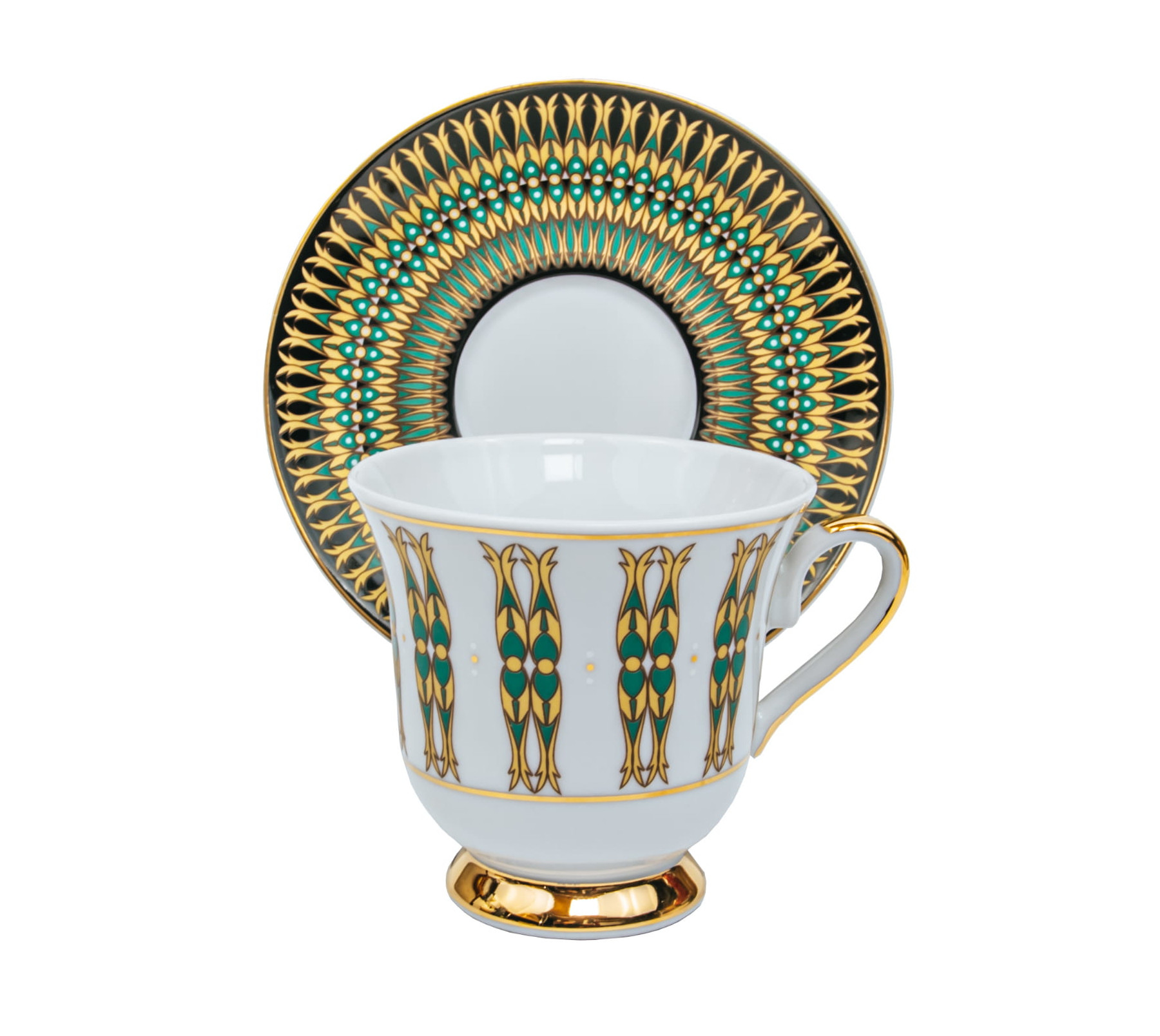INDIA ASTRA G413 Filiżanka ze spodkiem 250 ml/14 cm