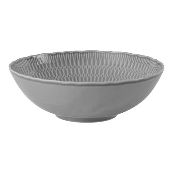 Salaterka 26 cm Ćmielów - Sofia Szara LB01