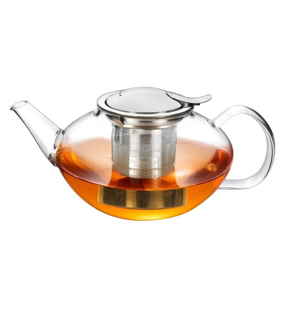 Dzbanek żaroodporny z zaparzaczem 1050ml Wilmax - Thermo Glass