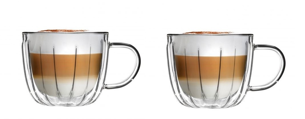 TULIP 8791 Komplet 2 filiżanek z podwójną ścianką 350ml