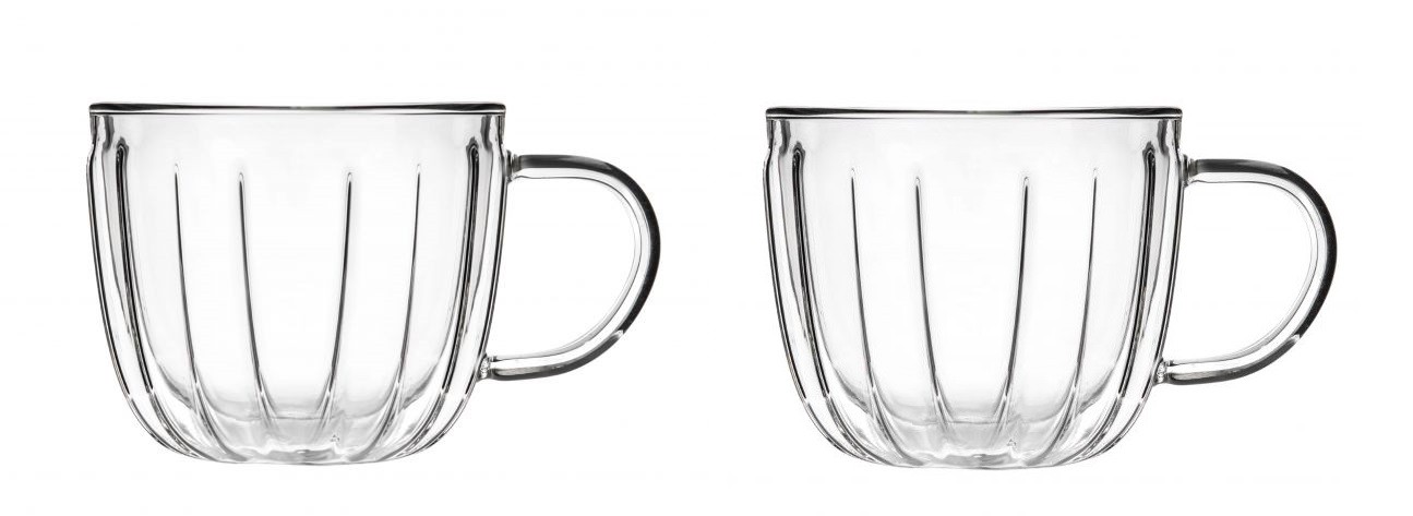 TULIP 8791 Komplet 2 filiżanek z podwójną ścianką 350ml
