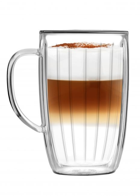 Komplet 2 szklanek z podwójną ścianką 350 ml Vialli Design - Tulip