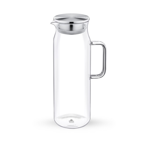 Dzbanek żaroodporny z metalową pokrywką 1500 ml Wilmax