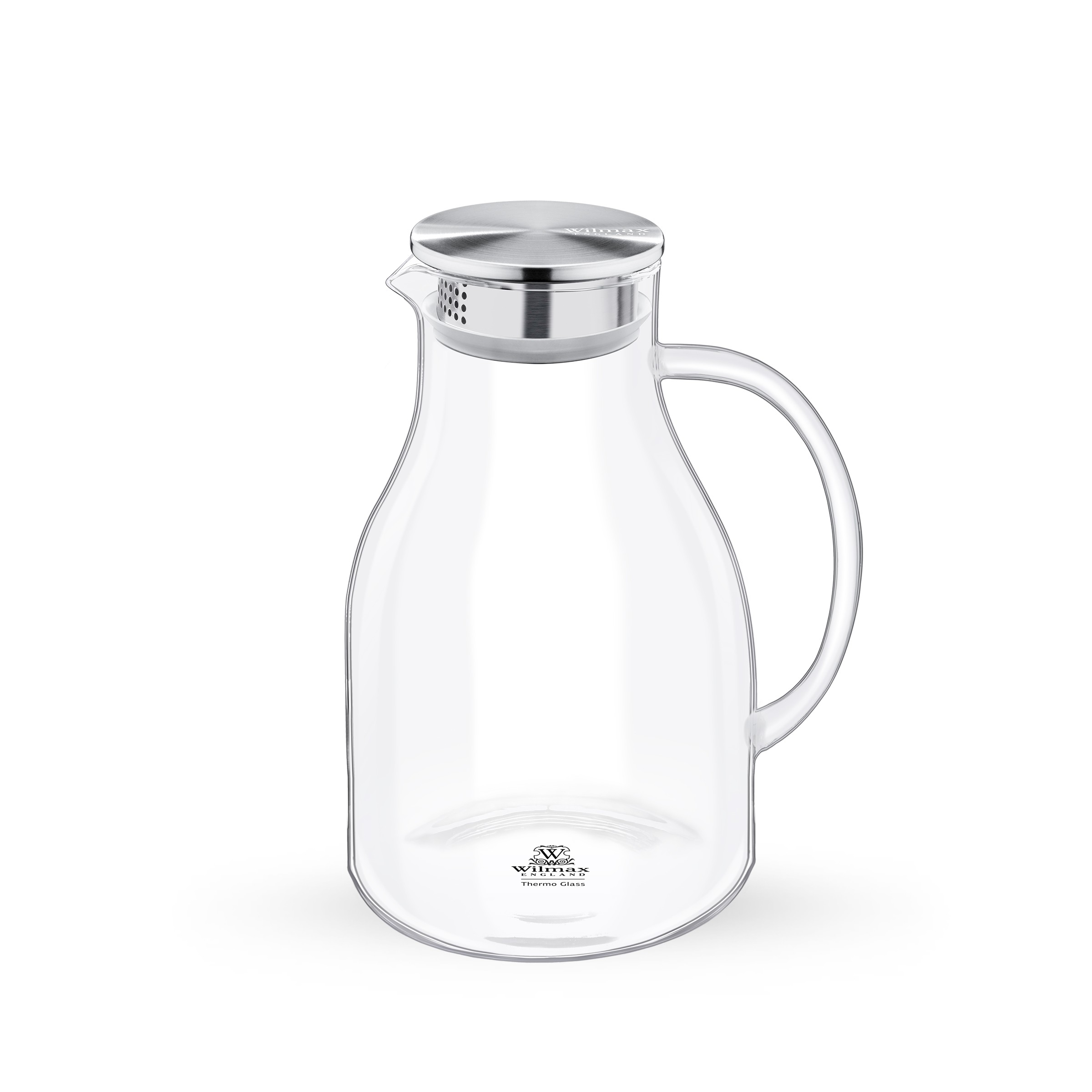 Dzbanek żaroodporny z metalową pokrywką 2500 ml