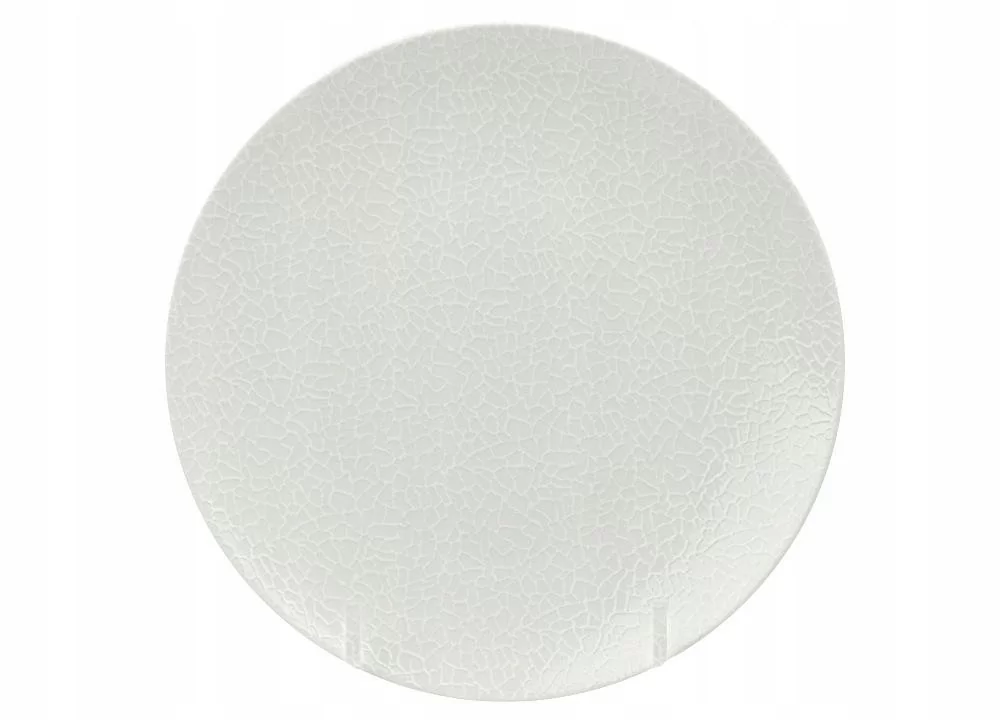 Talerz płytki 28 cm Bogucice - Alumina Zina White 971