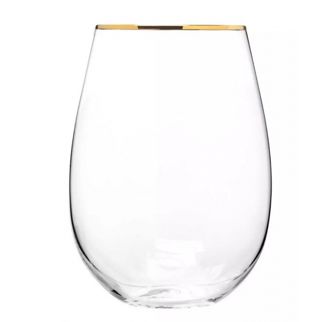 Szklanki do wina 500ml (6 szt.) Krosno - Harmony Gold