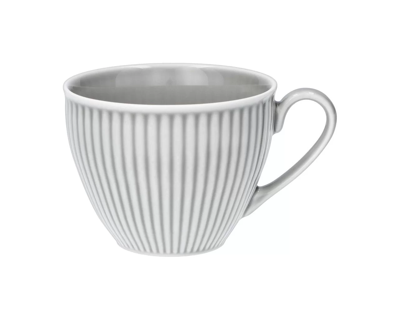 Filiżanka ze spodkiem 320 ml / 15 cm Chodzież - Dalia GL06 Szary