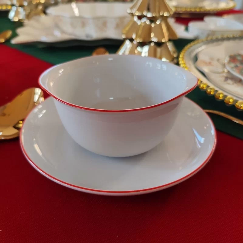 Flaczarka ze spodkiem 350ml / 18cm Karolina - Nora Czerwona Linia