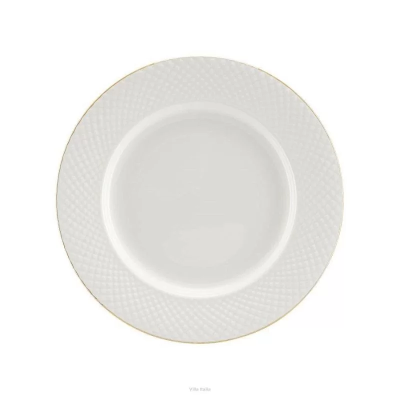 Talerz deserowy 20 cm Villa Italia - Bari Gold ES712