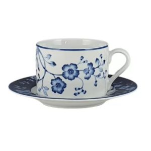 Filiżanka 220 ml ze spodkiem 15 cm Bogucice - Evia Blue